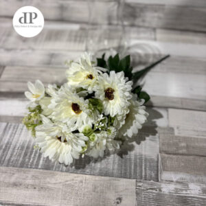 Selyem gerbera csokor kiegészítővel