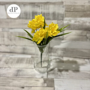 Gumis nárcisz csokor 35 cm